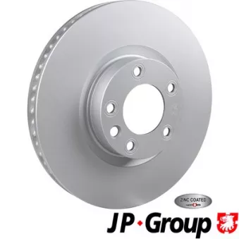 Disque de frein avant droit JP GROUP OEM 7P6615302A