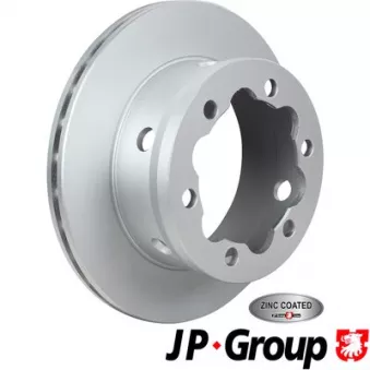 Jeu de 2 disques de frein arrière JP GROUP OEM A9044230312