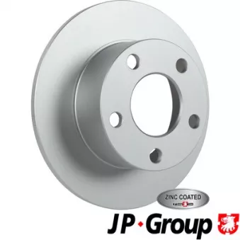 Jeu de 2 disques de frein arrière JP GROUP OEM JZW615601C