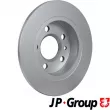 JP GROUP 1163206700 - Jeu de 2 disques de frein arrière