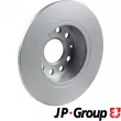 JP GROUP 1163208000 - Jeu de 2 disques de frein avant
