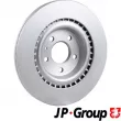JP GROUP 1163208300 - Jeu de 2 disques de frein arrière