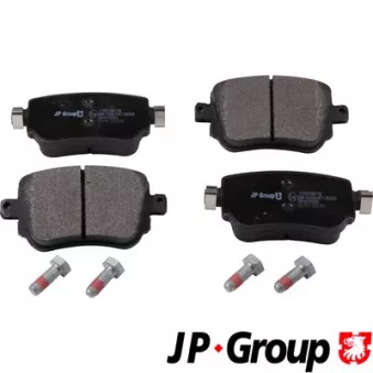 JP GROUP 1163708710 - Jeu de 4 plaquettes de frein arrière