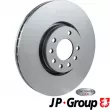 JP GROUP 1263100500 - Jeu de 2 disques de frein avant