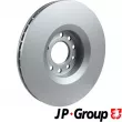 JP GROUP 1263100500 - Jeu de 2 disques de frein avant