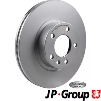 Jeu de 2 disques de frein avant JP GROUP OEM 569026