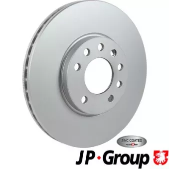 JP GROUP 1263104900 - Jeu de 2 disques de frein avant