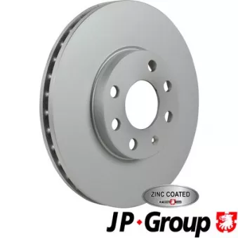 JP GROUP 1263105100 - Jeu de 2 disques de frein avant