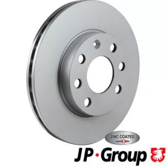 JP GROUP 1263105400 - Jeu de 2 disques de frein avant