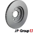 JP GROUP 1263106000 - Jeu de 2 disques de frein avant