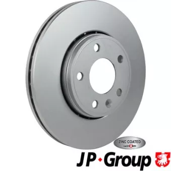 JP GROUP 1263106200 - Jeu de 2 disques de frein avant