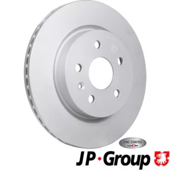 JP GROUP 1263204000 - Jeu de 2 disques de frein avant