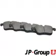 JP GROUP 1263602010 - Jeu de 4 plaquettes de frein avant