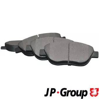 Jeu de 4 plaquettes de frein avant JP GROUP OEM 77366481