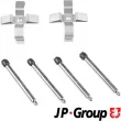 JP GROUP 1264005410 - Kit d'accessoires, plaquette de frein à disque