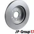 JP GROUP 1363102600 - Jeu de 2 disques de frein avant