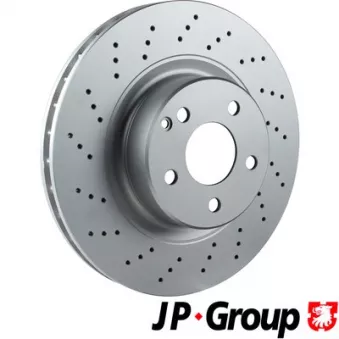 JP GROUP 1363102900 - Jeu de 2 disques de frein avant