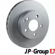 JP GROUP 1363105500 - Jeu de 2 disques de frein avant