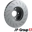 JP GROUP 1363105600 - Jeu de 2 disques de frein avant