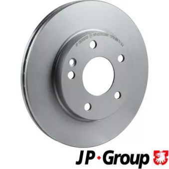 Jeu de 2 disques de frein avant JP GROUP 1363106100 pour MERCEDES-BENZ CLASSE A A 160 - 102cv