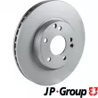 JP GROUP 1363106600 - Jeu de 2 disques de frein avant