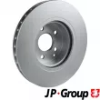 JP GROUP 1363107300 - Jeu de 2 disques de frein avant