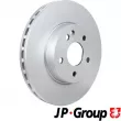 JP GROUP 1363107500 - Jeu de 2 disques de frein avant