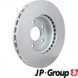 JP GROUP 1363107500 - Jeu de 2 disques de frein avant