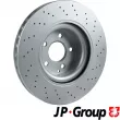 JP GROUP 1363107800 - Jeu de 2 disques de frein avant