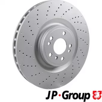 JP GROUP 1363108500 - Jeu de 2 disques de frein avant