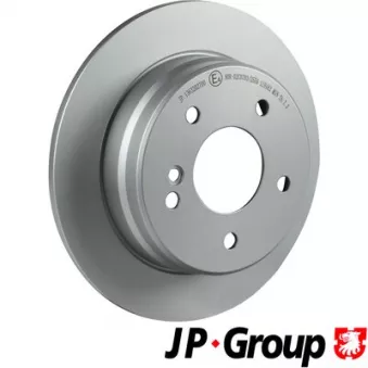 Jeu de 2 disques de frein avant JP GROUP 1363202700 pour MERCEDES-BENZ CLASSE C C 200 - 136cv