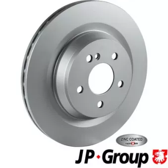 Jeu de 2 disques de frein arrière JP GROUP OEM A2214231012