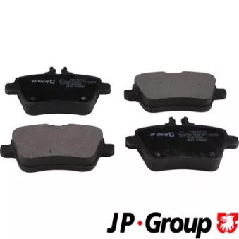 JP GROUP 1363702510 - Jeu de 4 plaquettes de frein arrière