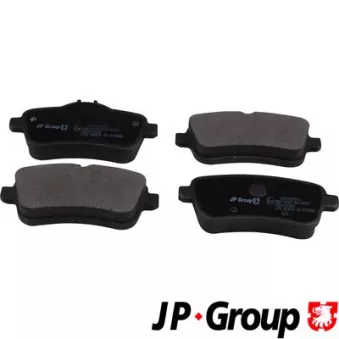JP GROUP 1363702610 - Jeu de 4 plaquettes de frein arrière