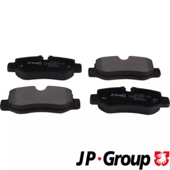 JP GROUP 1363702810 - Jeu de 4 plaquettes de frein arrière