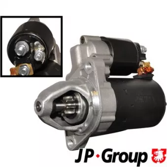 Démarreur JP GROUP 1390301000 pour MERCEDES-BENZ CLASSE E E 200 Kompressor - 163cv