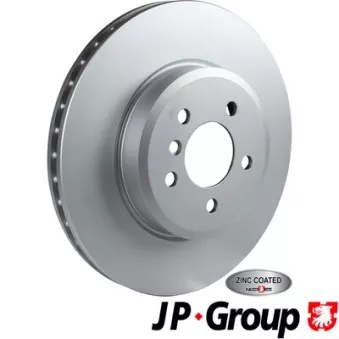 Jeu de 2 disques de frein avant JP GROUP OEM 34116884301