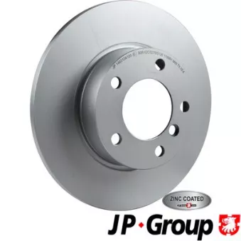 Jeu de 2 disques de frein avant JP GROUP OEM 34116757751