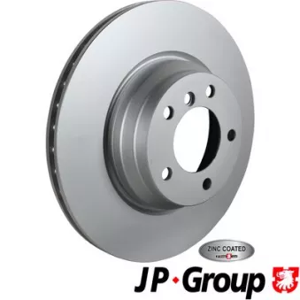 Jeu de 2 disques de frein avant JP GROUP OEM 34116764645