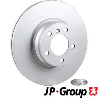 Jeu de 2 disques de frein avant JP GROUP OEM 34116792221