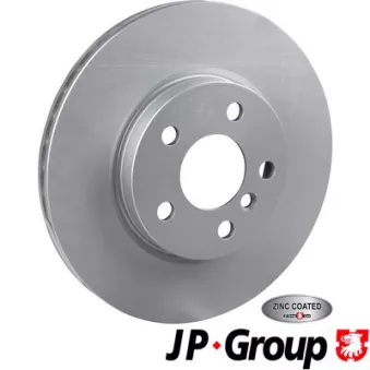 JP GROUP 1463106600 - Jeu de 2 disques de frein avant