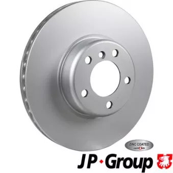 Jeu de 2 disques de frein avant JP GROUP OEM 34116792223