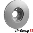 JP GROUP 1463106800 - Jeu de 2 disques de frein avant