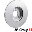 JP GROUP 1463106900 - Jeu de 2 disques de frein avant