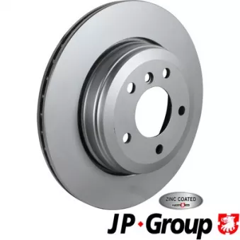 Jeu de 2 disques de frein arrière JP GROUP OEM 34216778965