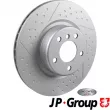 JP GROUP 1463205800 - Jeu de 2 disques de frein arrière