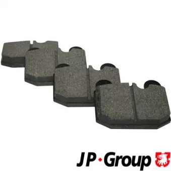 JP GROUP 1463600110 - Jeu de 4 plaquettes de frein avant