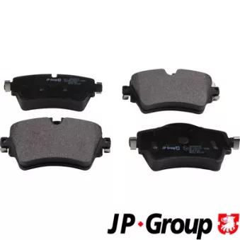 Jeu de 4 plaquettes de frein avant JP GROUP OEM 34116860017