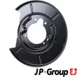 Déflecteur, disque de frein arrière gauche JP GROUP [1464302770]