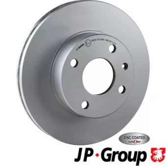 JP GROUP 1563102500 - Jeu de 2 disques de frein avant
